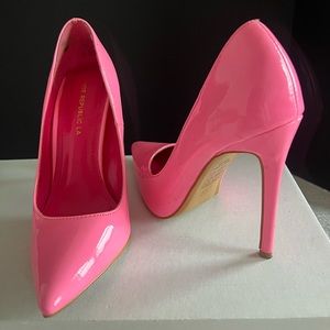 Pink Stiletto Heels Size 7.5